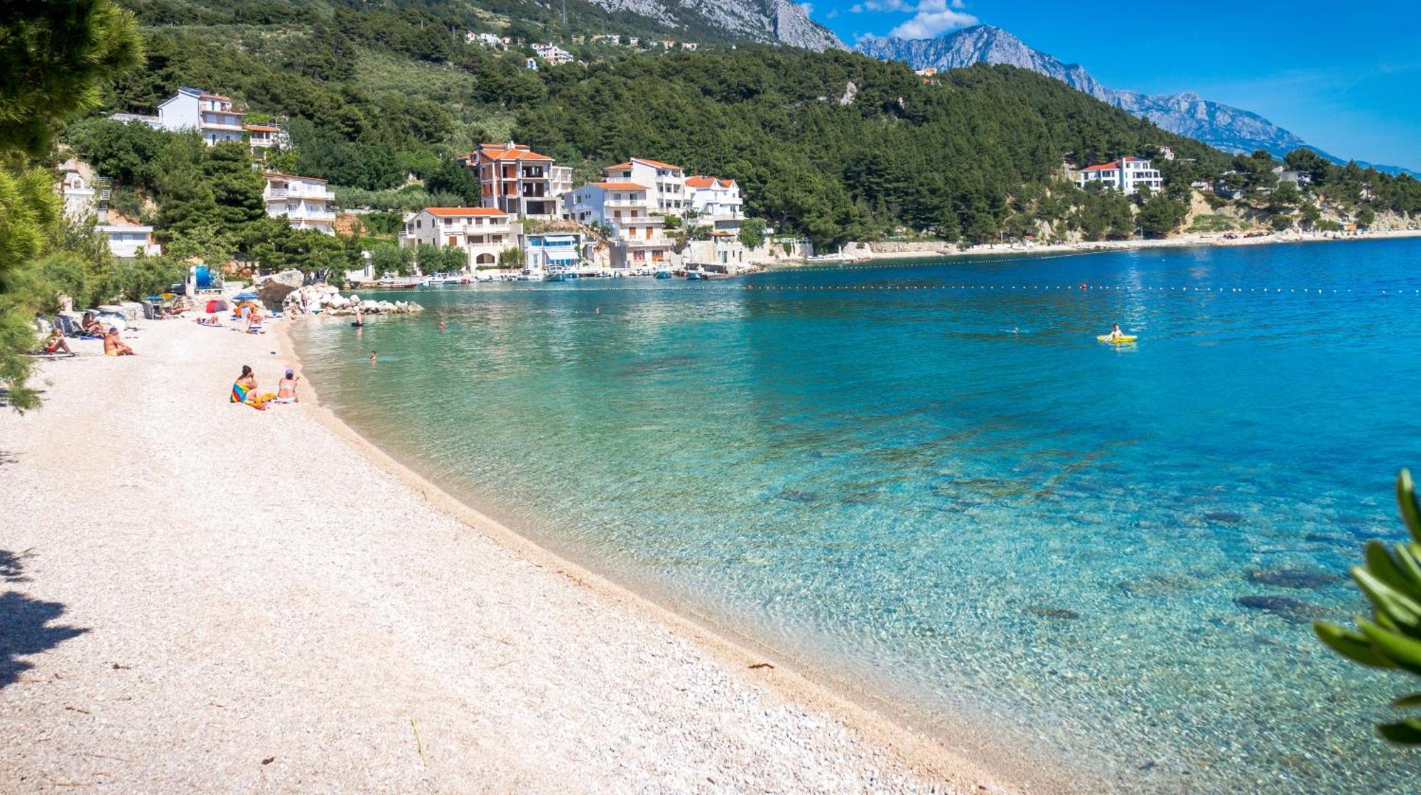 Apartments With A Parking Space Brela, Makarska - 789 Eksteriør billede